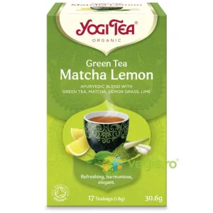 Ceai Verde cu Matcha si Lamaie Ecologic/Bio 17dz 30.6g