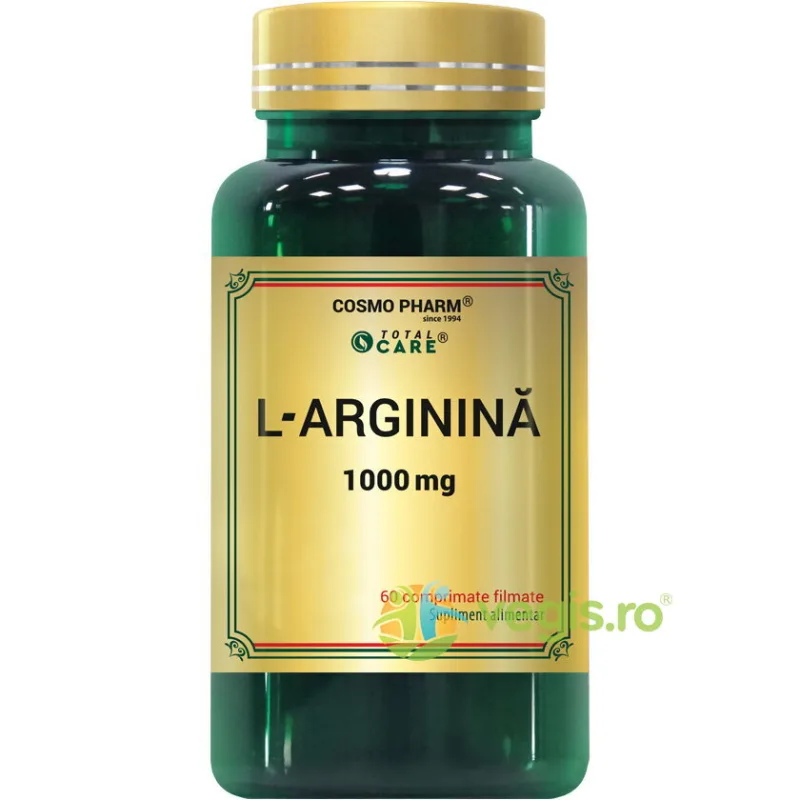 L-Arginina 1000mg Total Care 60cpr COSMO PHARM — preț și oferte