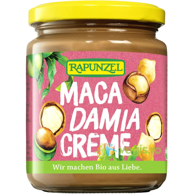 Crema de Macadamia Ecologica/Bio 250g — preț și oferte