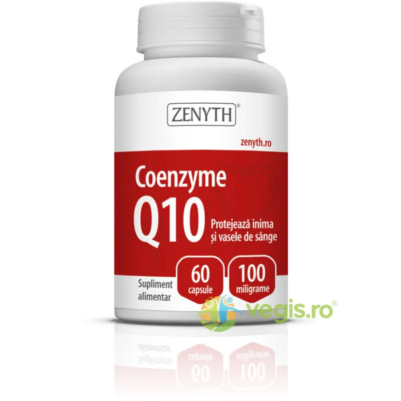Coenzyme Q10 100mg 60cps Zenyth — preț și oferte