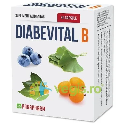 Diabevital B 30cps Quantum Parapharm — preț și oferte