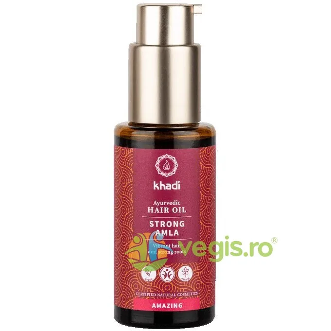 Ulei Tratament cu Amla Impotriva Caderii Parului 50ml Khadi — preț și oferte