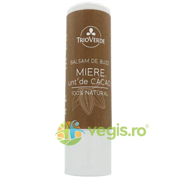 Balsam de Buze cu Miere si Unt de Cacao 5g TRIO VERDE — preț și oferte