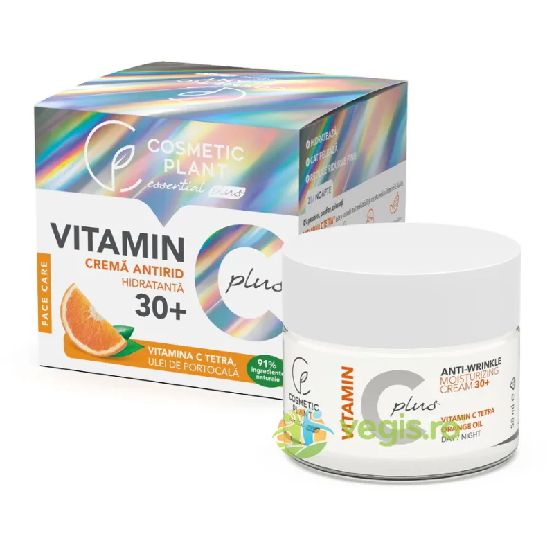 Vitamin C Plus Crema de Fata Antirid Hidratanta 30+ 50ml COSMETIC PLANT — preț și oferte