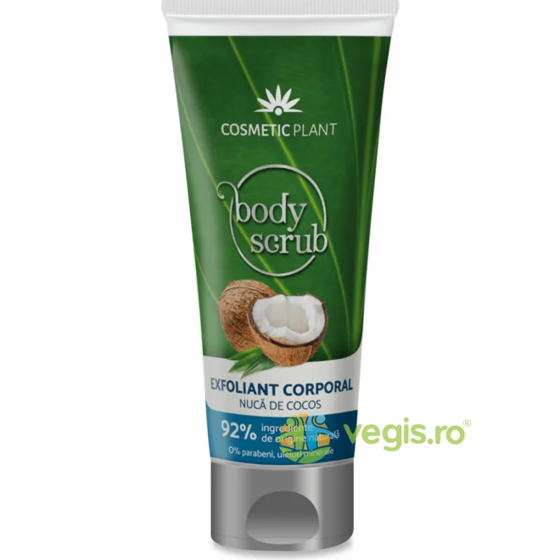 Exfoliant pentru Corp cu Nuca de Cocos 150ml COSMETIC PLANT — preț și oferte