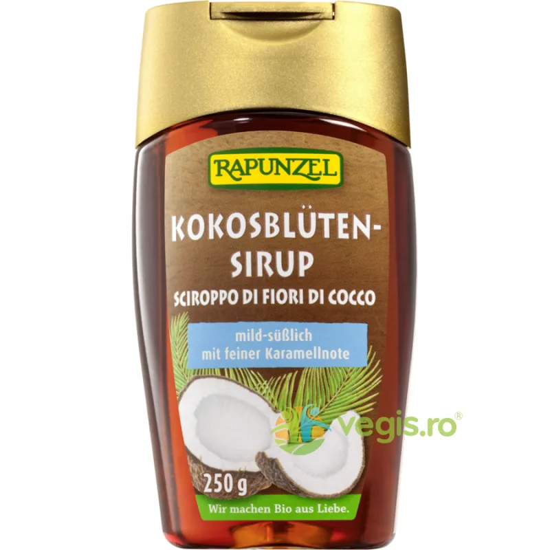 Sirop din Flori de Nuca de Cocos Ecologic/Bio 250g Rapunzel — preț și oferte