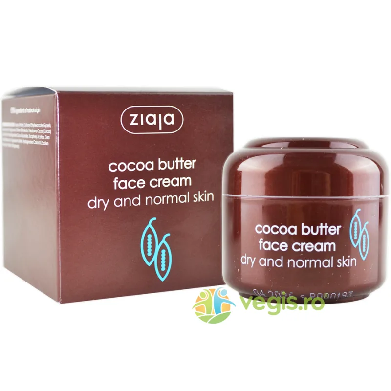 Crema de Fata pentru Ten Normal si Uscat cu Unt de Cacao 50ml — preț și oferte