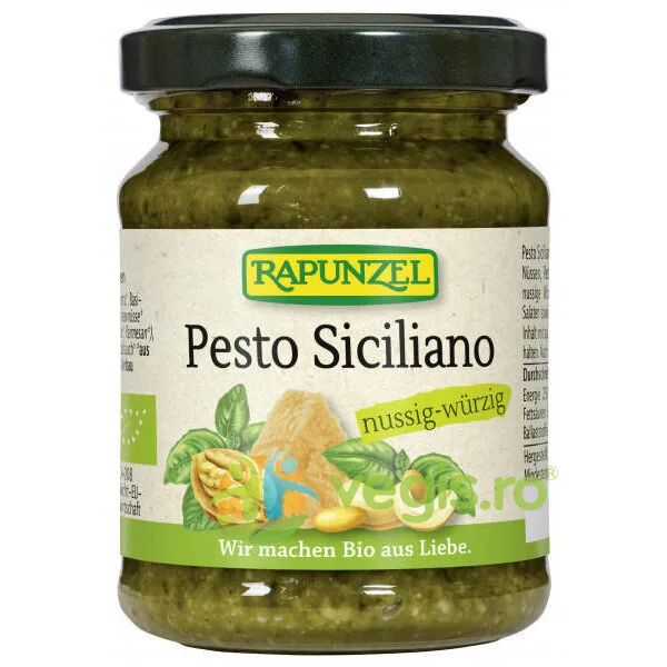 Pesto Sicilliano Ecologic/Bio 120g Rapunzel — preț și oferte