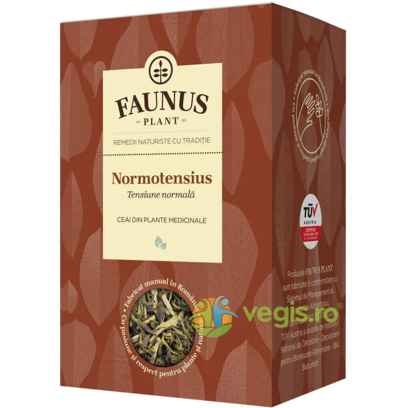 Ceai Normotensius (Tensiune Normala) 90g FAUNUS PLANT — preț și oferte