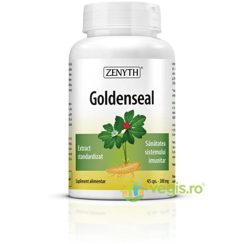 Goldenseal 300mg 45cps Zenyth — preț și oferte