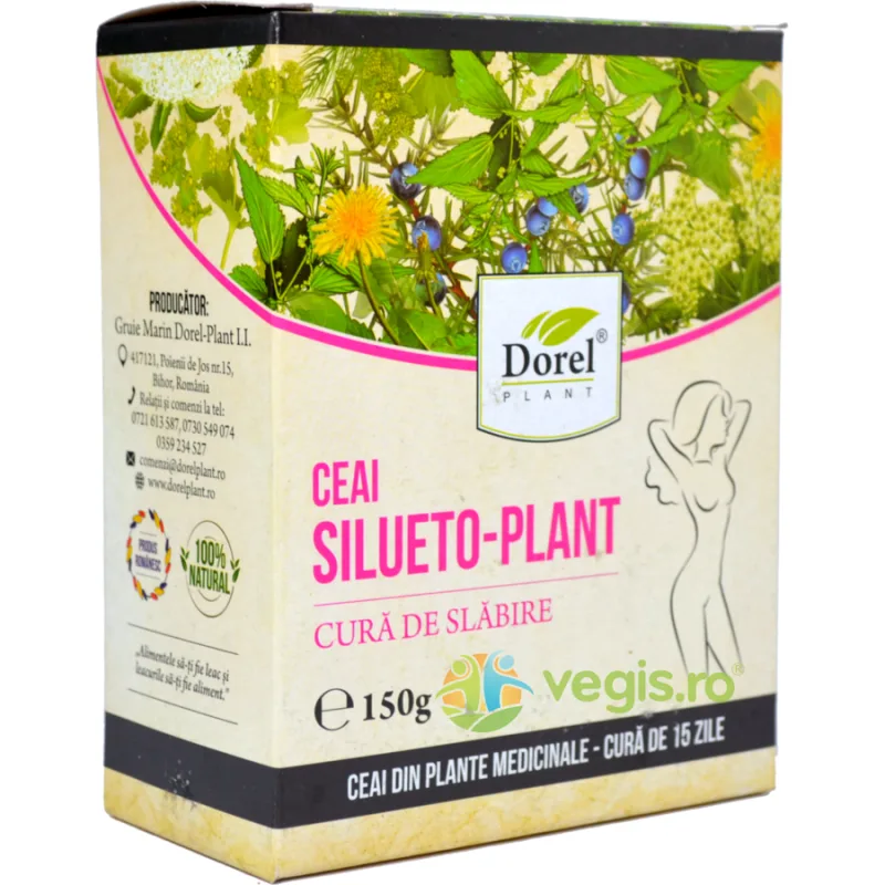 Ceai Silueto Plant 150g Dorel Plant — preț și oferte