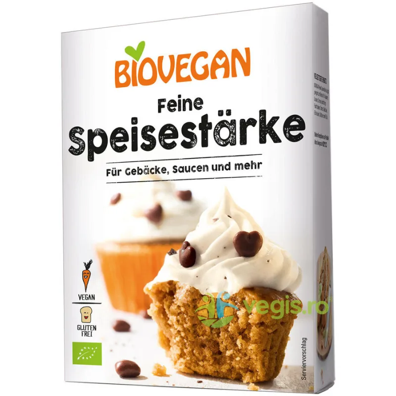 Amidon de Porumb Fara Gluten Ecologic/Bio 250g Biovegan — preț și oferte