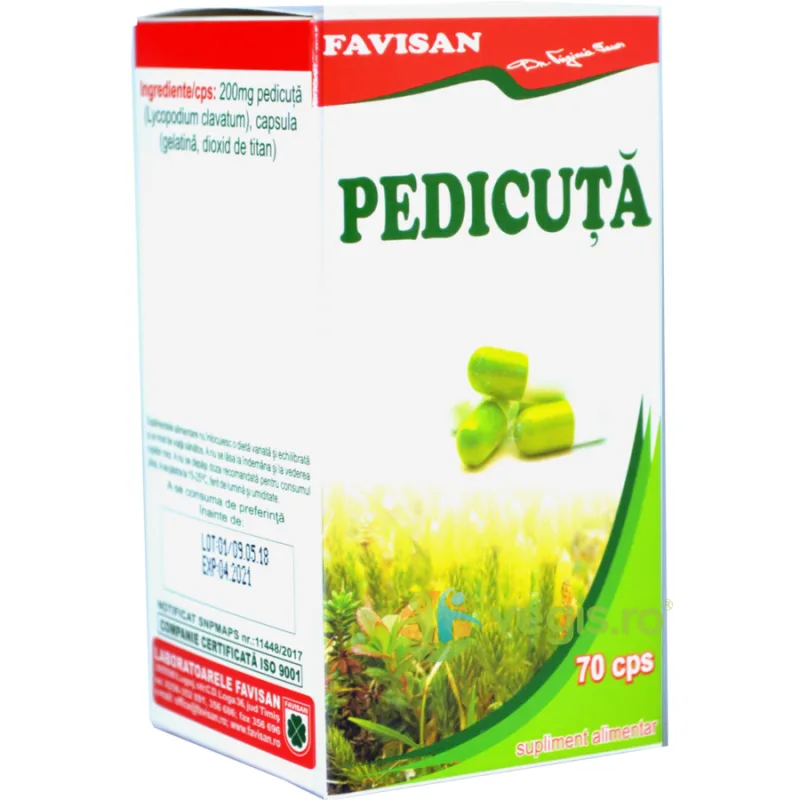 Pedicuta 70cps Favisan — preț și oferte