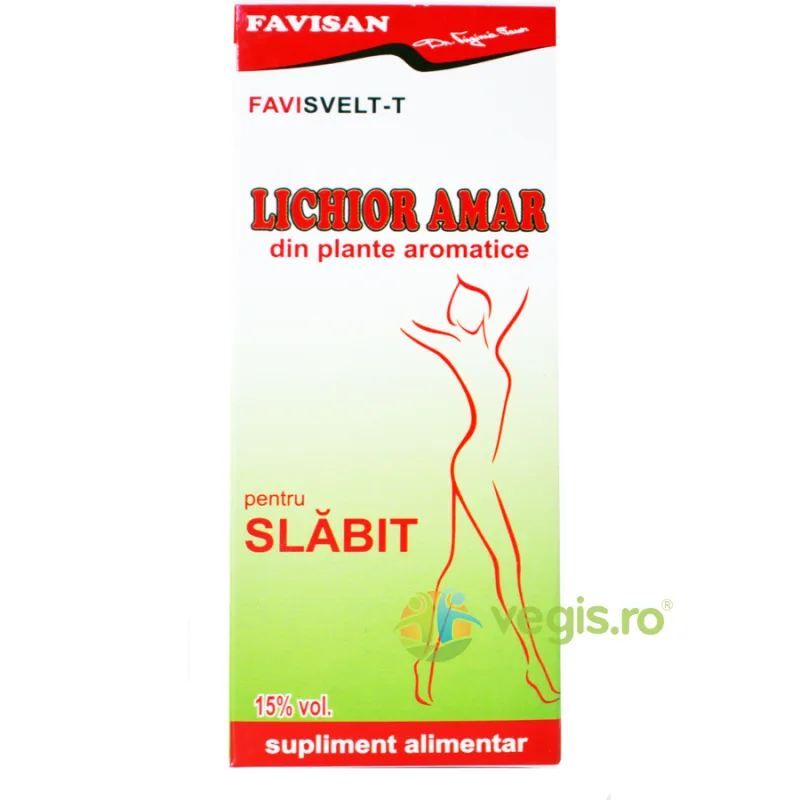 FaviSvelt T Lichior Amar 100ml Favisan — preț și oferte