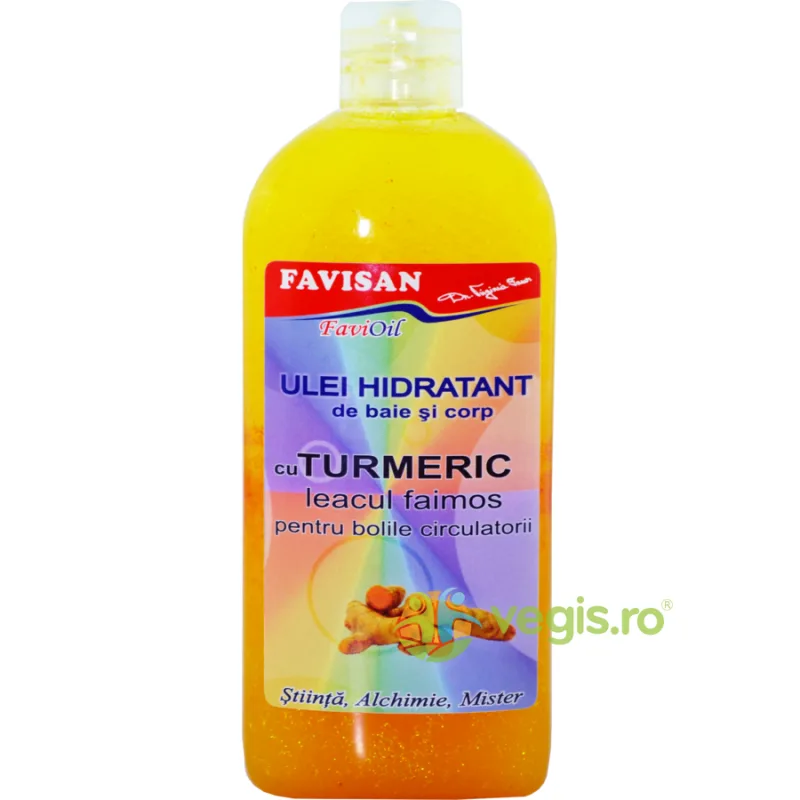 Ulei de Baie Hidratant cu Turmeric 300ml Favisan — preț și oferte