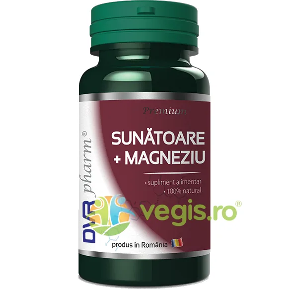 Sunatoare + Magneziu 60cps DVR&nbsp;PHARM — preț și oferte