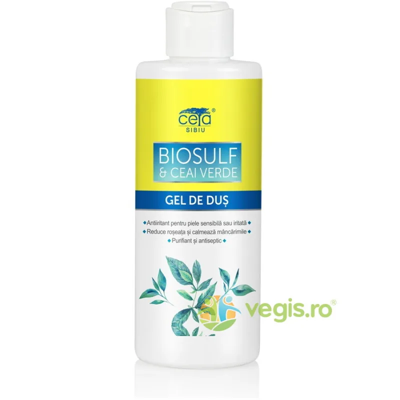 Gel de Dus Biosulf cu Ceai Verde 200ml Ceta Sibiu — preț și oferte