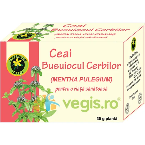 Ceai Busuiocul Cerbilor 30g Hypericum — preț și oferte