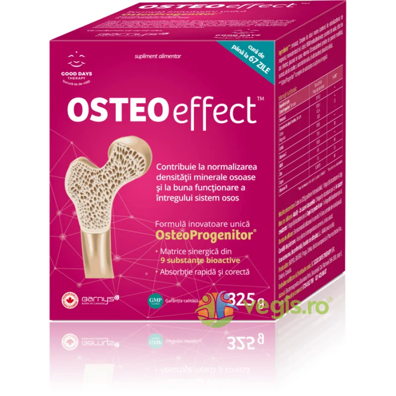 Osteoeffect 325g Good Days Therapy, BIOPOL — preț și oferte