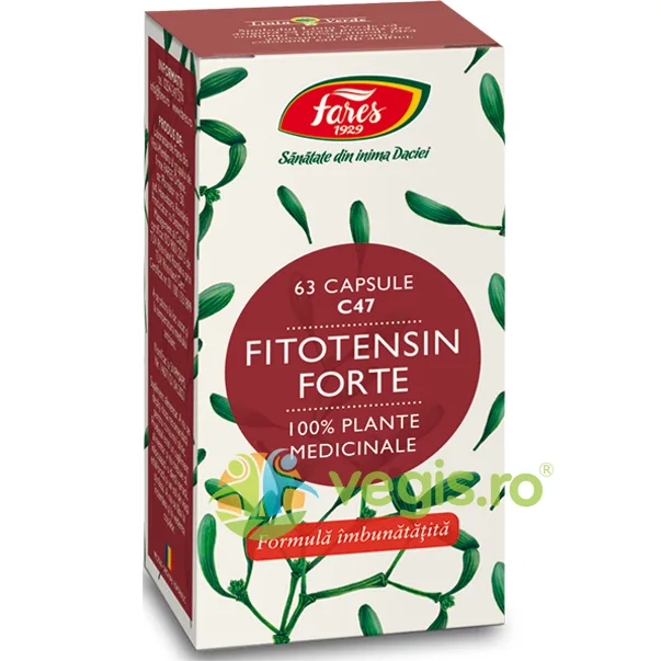 Fitotensin Forte (C47) 63cps FARES — preț și oferte