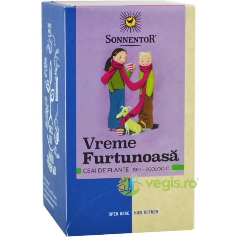 Ceai Vreme Furtunoasa Ecologic/Bio 18dz SONNENTOR — preț și oferte