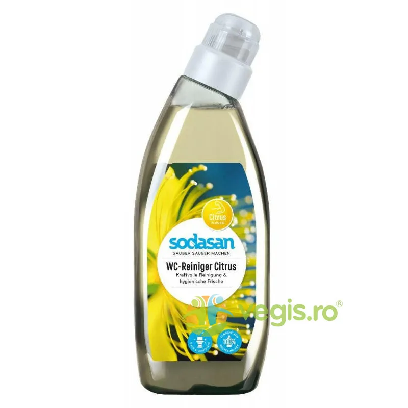 Solutie pentru Curatat Toaleta cu Lamaie 750ml Sodasan — preț și oferte