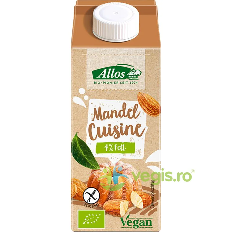 Crema Lichida de Migdale pentru Gatit Ecologica/Bio 200ml — preț și oferte