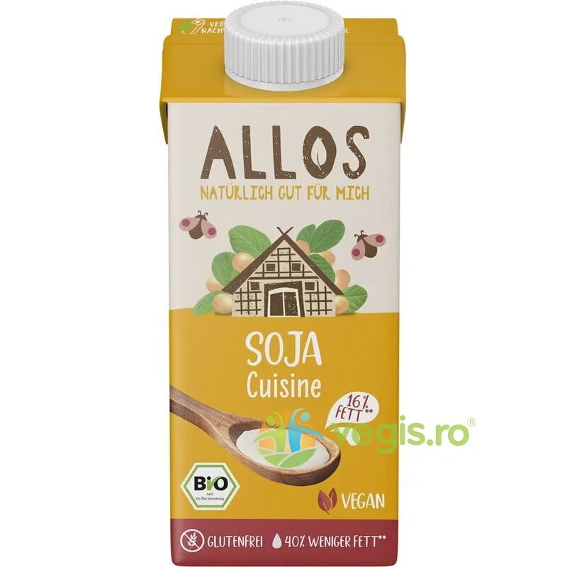 Crema Lichida de Soia pentru Gatit Ecologica/Bio 200ml — preț și oferte