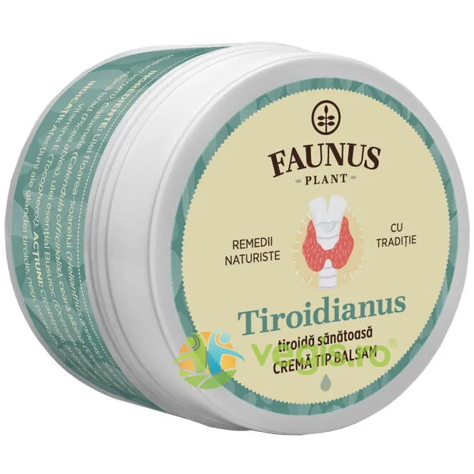 Unguent Tiroidianus(Sanziene si Galbenele) 50ml FAUNUS PLANT — preț și oferte