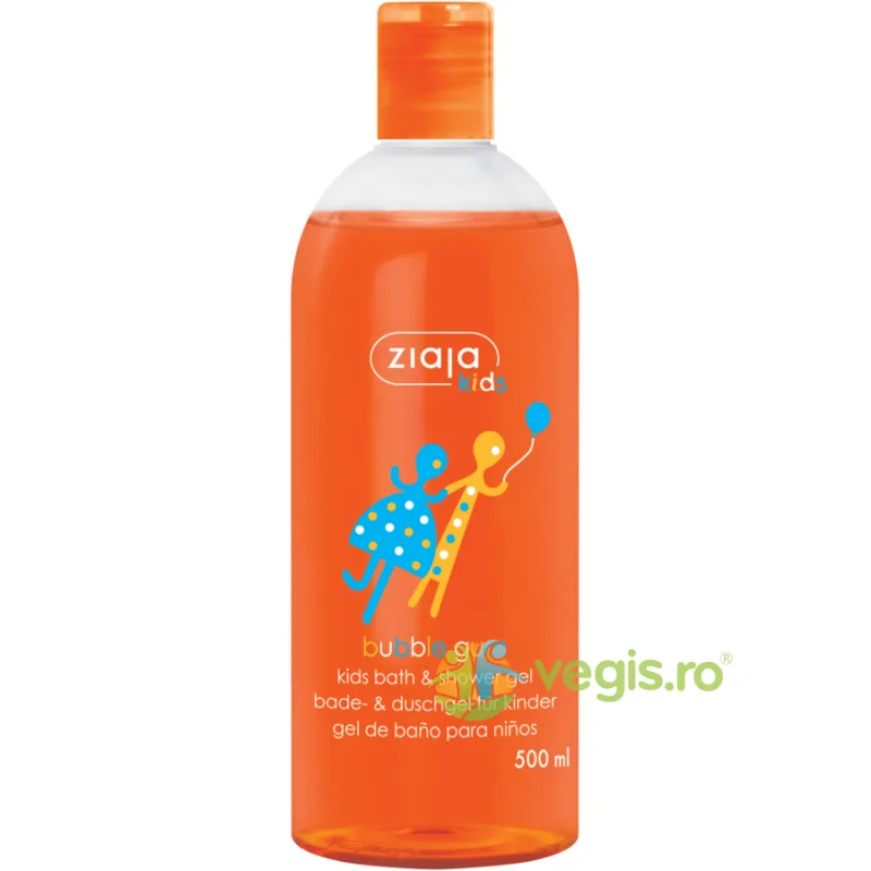 Gel de Dus si Spumant cu Aroma de Guma (Bubble Gum) 500ml ZIAJA — preț și oferte