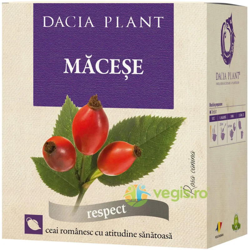 Ceai de Macese 50g DACIA PLANT — preț și oferte