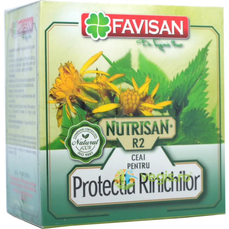 Nutrisan R2 Ceai pentru Protectia Rinichilor 50g Favisan — preț și oferte