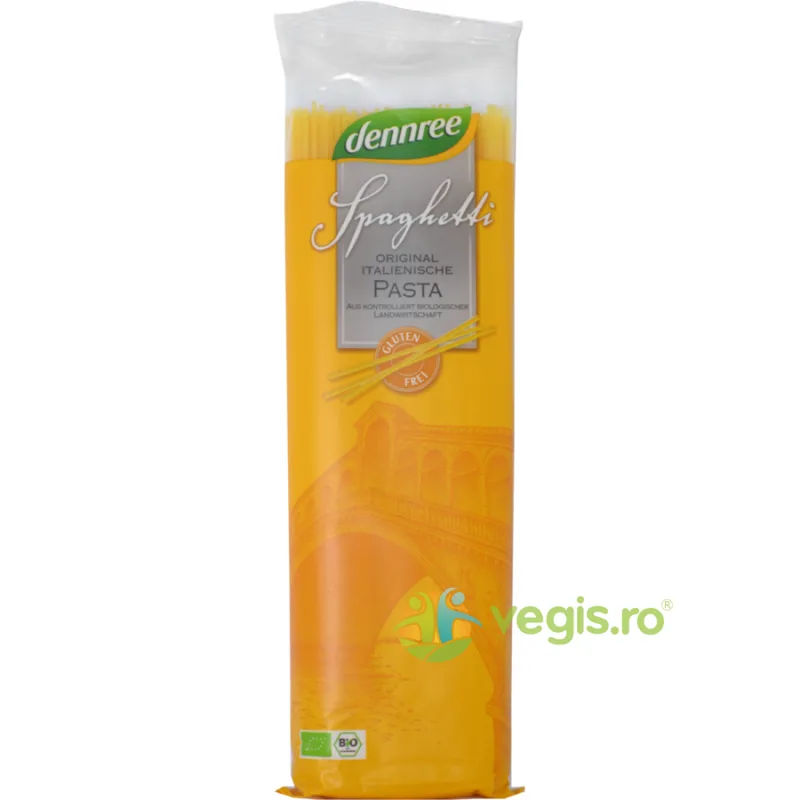 Spaghete din Porumb si Orez Fara Gluten Ecologice/Bio 500g Dennree — preț și oferte