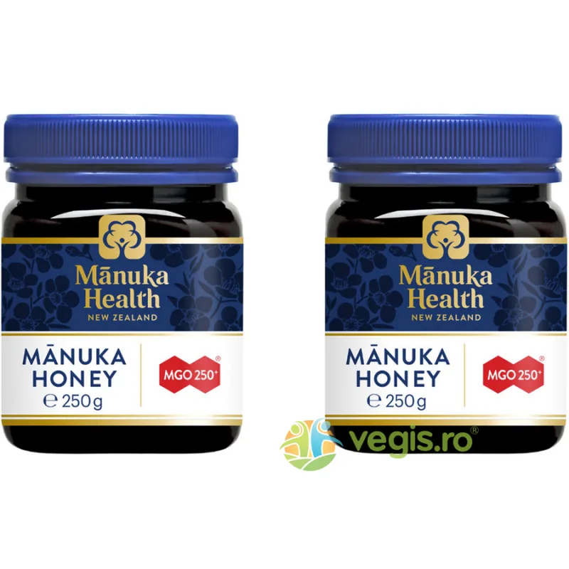 Pachet Miere de Manuka (MGO 250+) 250g+250g MANUKA&nbsp;HEALTH — preț și oferte