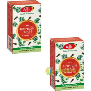 Pachet Biomicin Forte (A15) 15cps+15cps