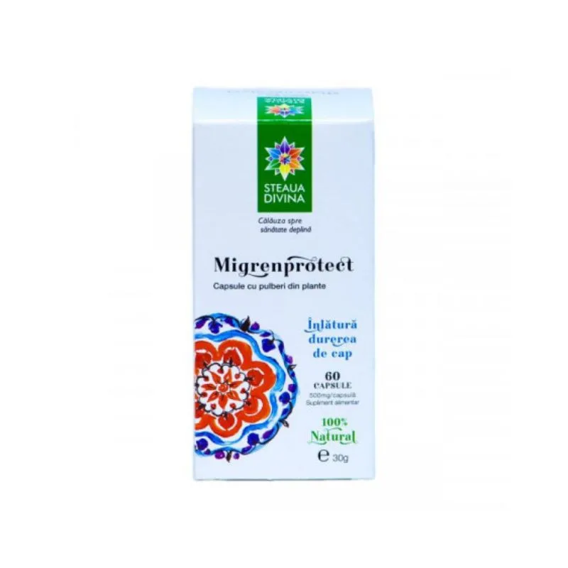 Steaua Divina Migrenprotect, 60 capsule — preț și oferte