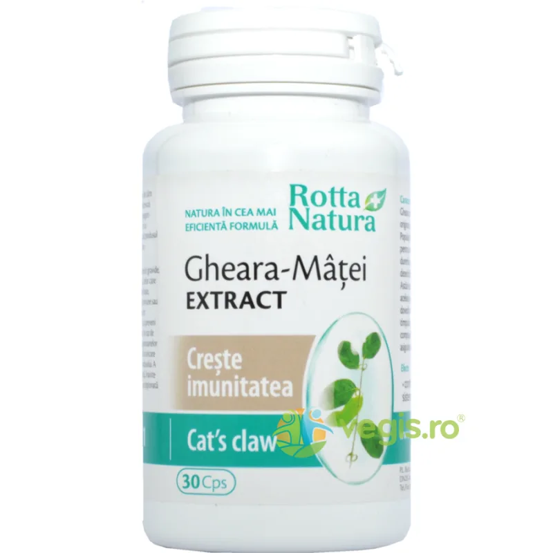 Gheara Matei Extract 30cps ROTTA NATURA — preț și oferte