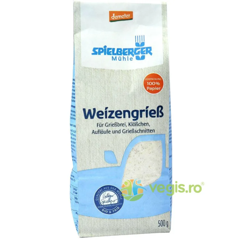 Gris de Grau Demeter Ecologic/Bio 500g SPIELBERGER — preț și oferte