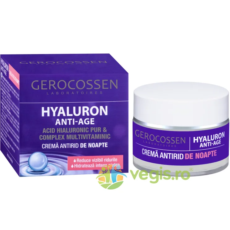 Crema Antirid de Noapte Hyaluron 50ml — preț și oferte