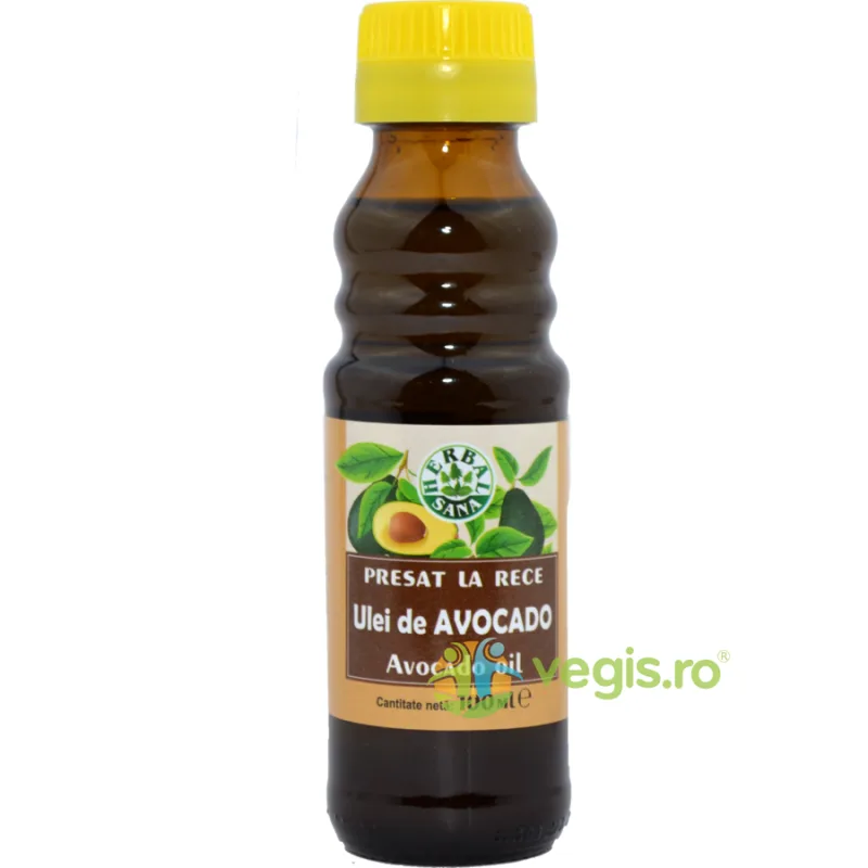 Ulei de Avocado Presat la Rece 100ml Herbavit — preț și oferte