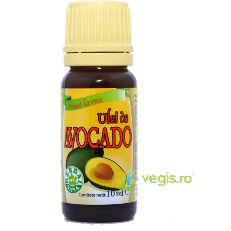 Ulei de Avocado Presat la Rece 10ml Herbavit — preț și oferte