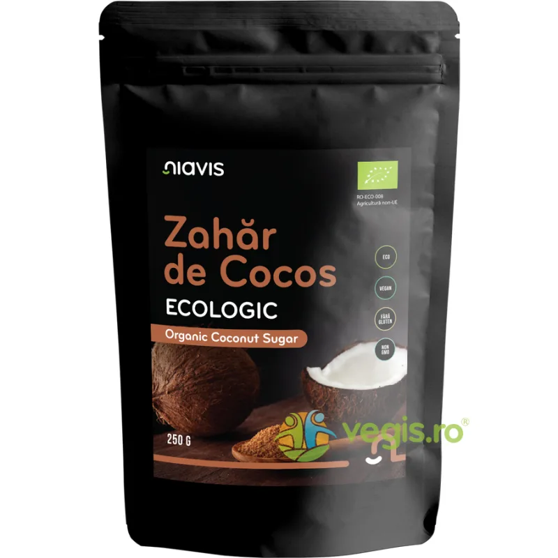 Zahar de Cocos Ecologic/Bio 250g NIAVIS — preț și oferte