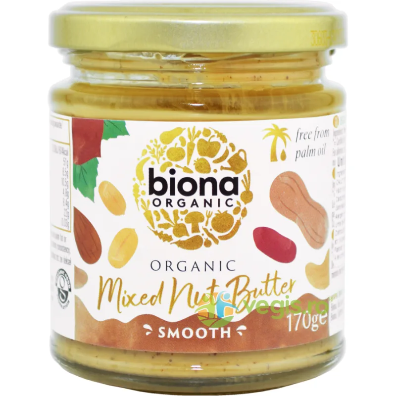 Unt din Mix de Nuci Ecologic/Bio 170g BIONA — preț și oferte
