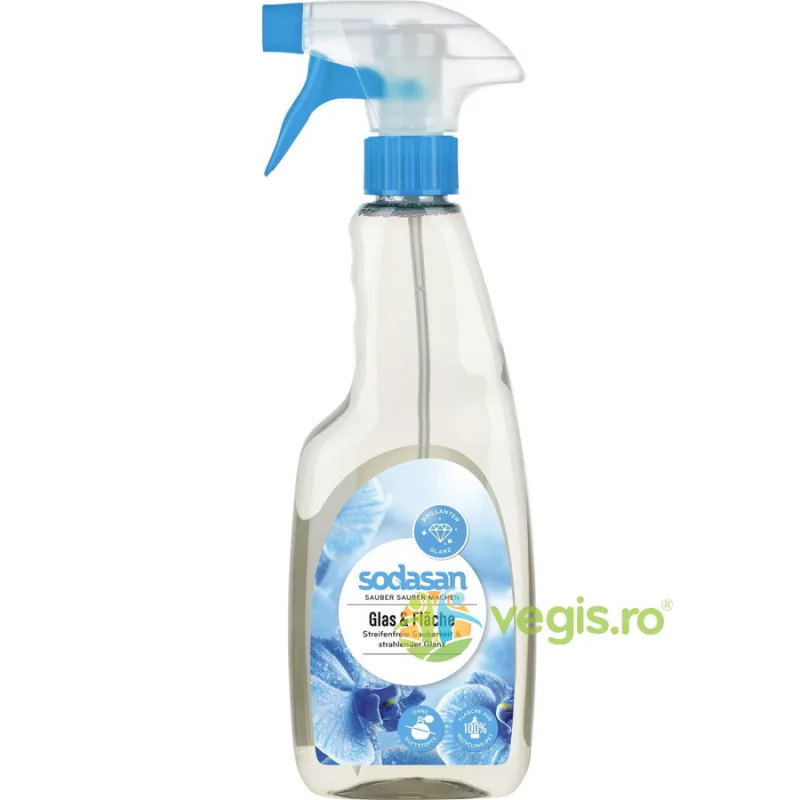 Solutie pentru Curatarea Geamurilor 500ml Sodasan — preț și oferte