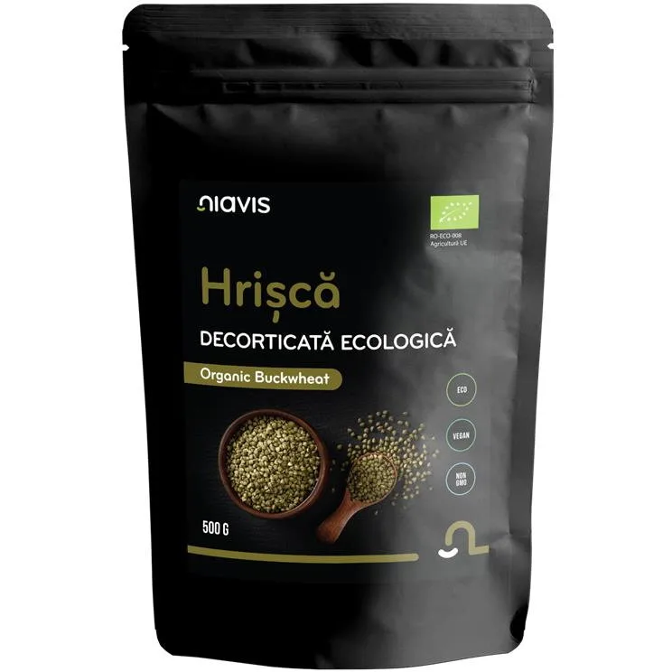 Hrisca Cruda Decorticata Ecologica/Bio 500g NIAVIS — preț și oferte