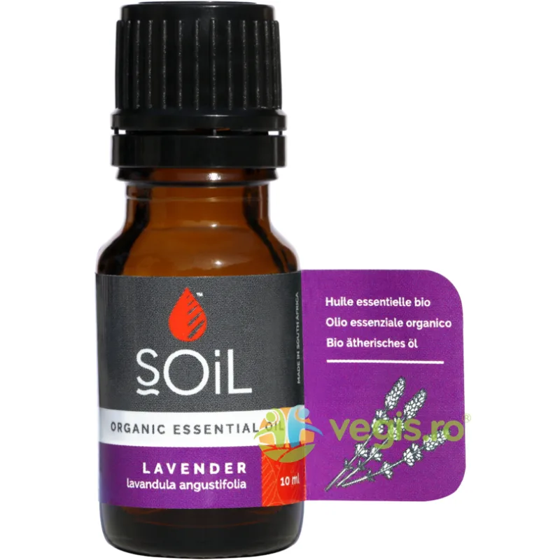 Ulei Esential de Lavanda (Lavender) Ecologic/Bio 10ml SOiL — preț și oferte