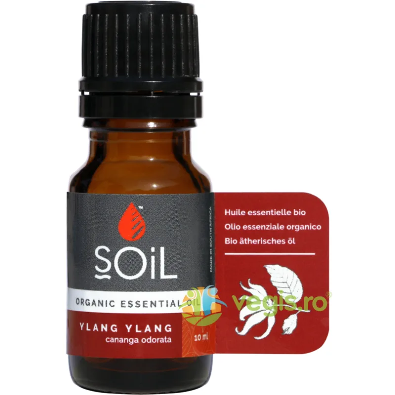 Ulei Esential de Ylang Ylang Ecologic/Bio 10ml SOiL — preț și oferte