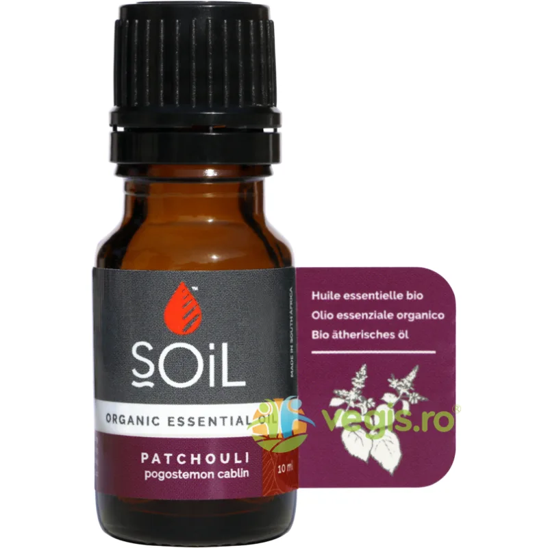 Ulei Esential de Patchouli Ecologic/Bio 10ml SOiL — preț și oferte