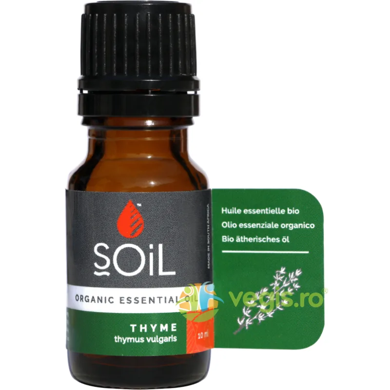 Ulei Esential de Cimbru Bio/ Ecologic 10ml SOiL — preț și oferte