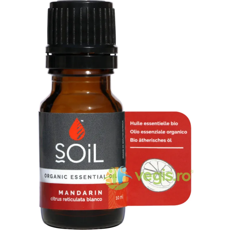 Ulei Esential de Mandarin Ecologic/Bio 10ml SOiL — preț și oferte